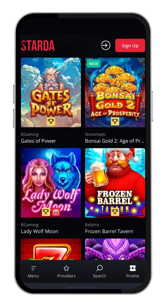 Starda Kasino apk